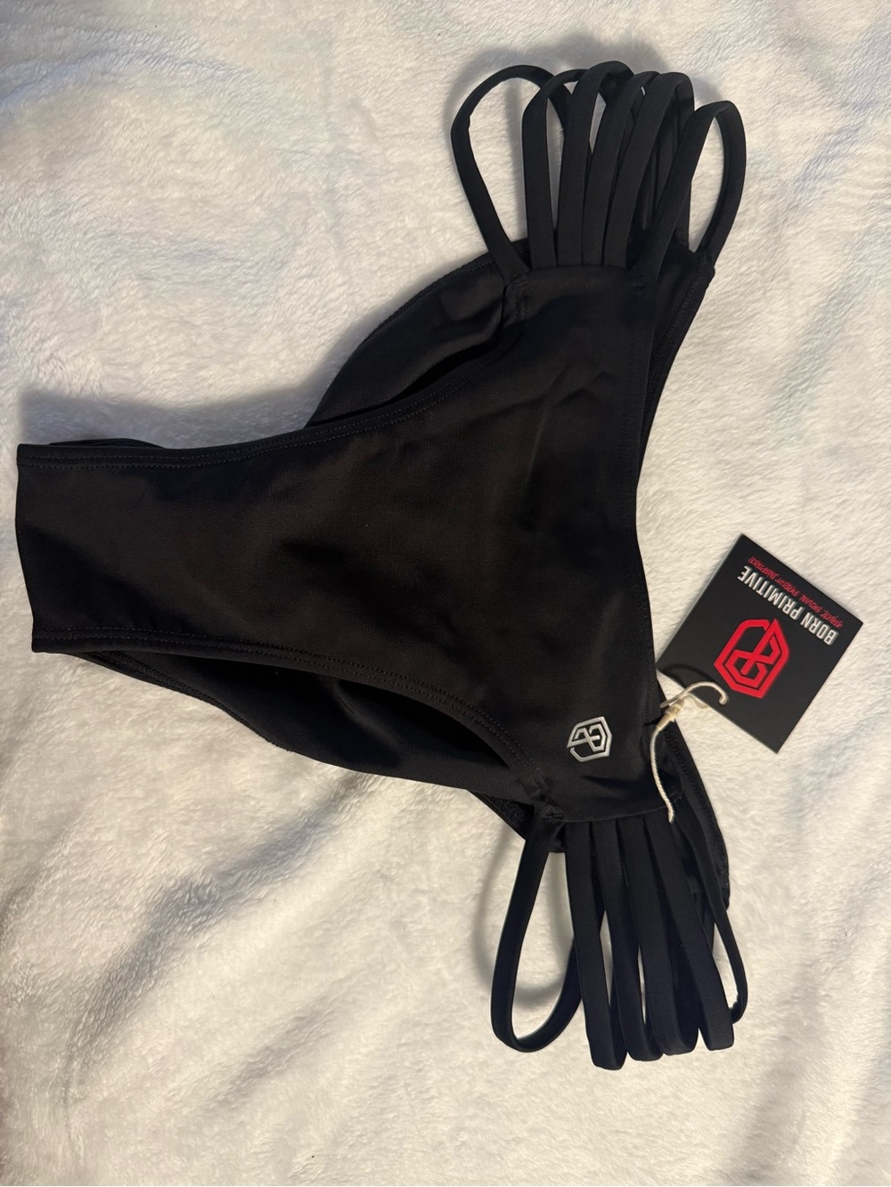 Born Primitive Black Strappy Side Bikini Bottom